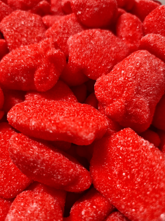 Fraises fouettées - 100g