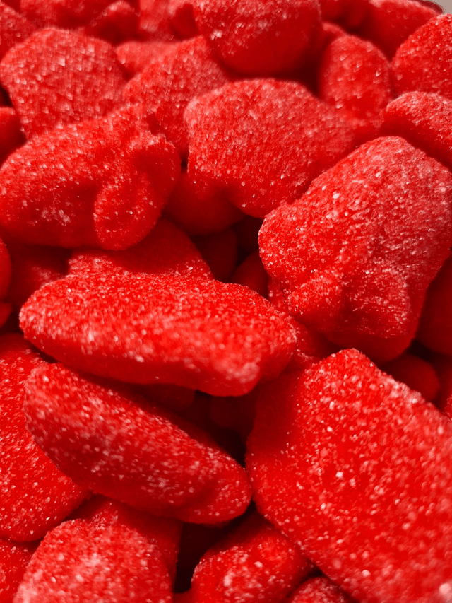 Fraises fouettées - 100g